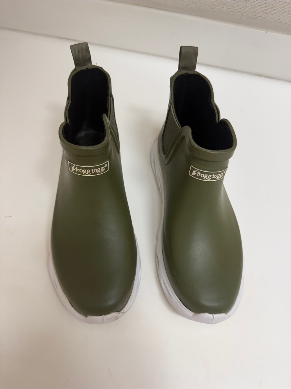 Frogg Toggs Olive Green Rain Boots
